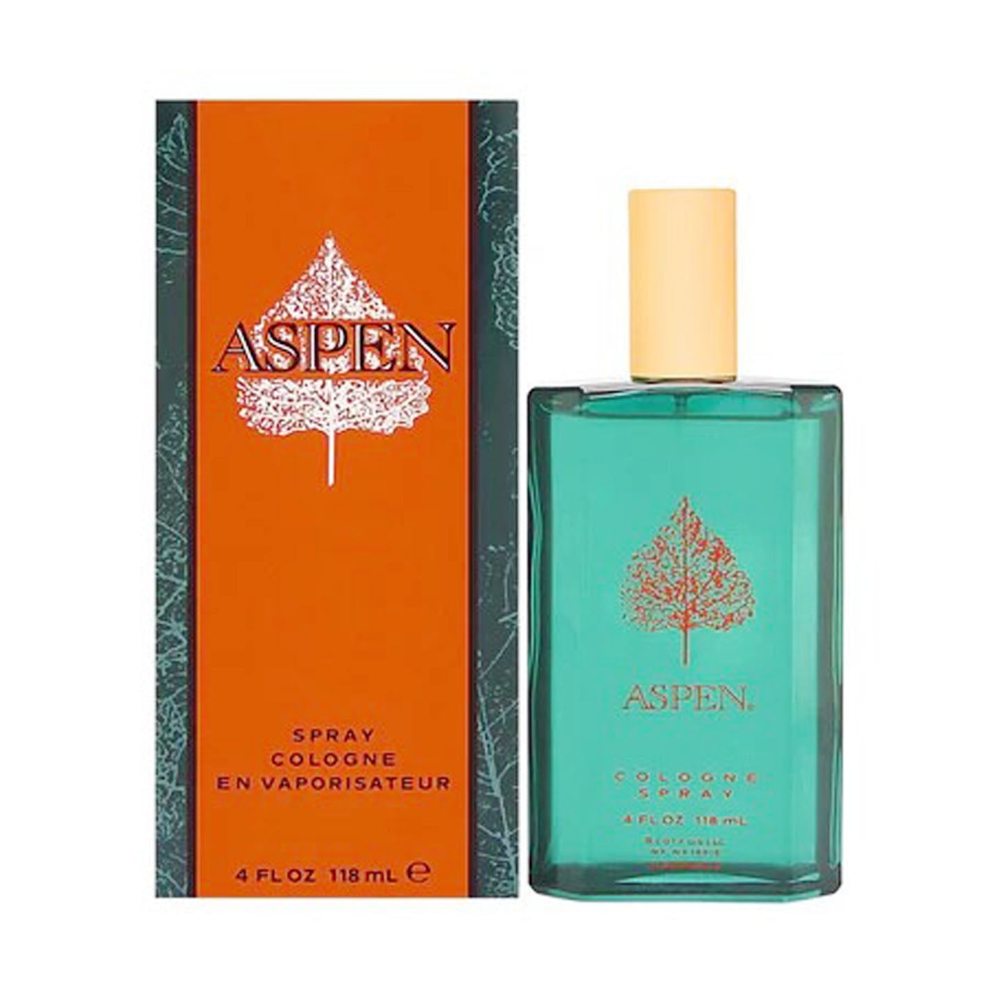 Coty Aspen Eau de Cologne Spray 118 ml for Men