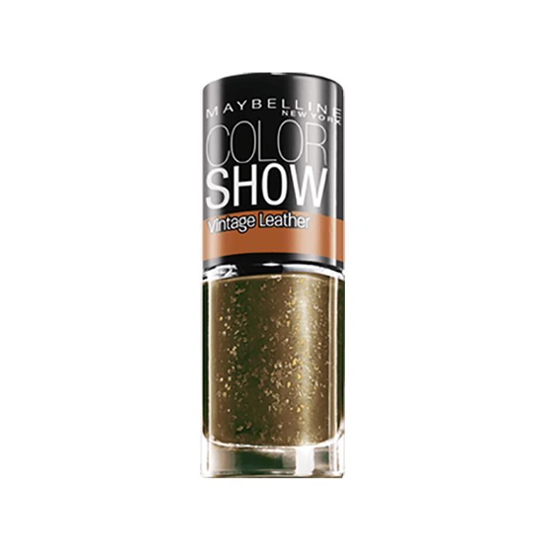 New York - Varnish COLORSHOW Vintage Leather - 209 Gilded Emeralds -
