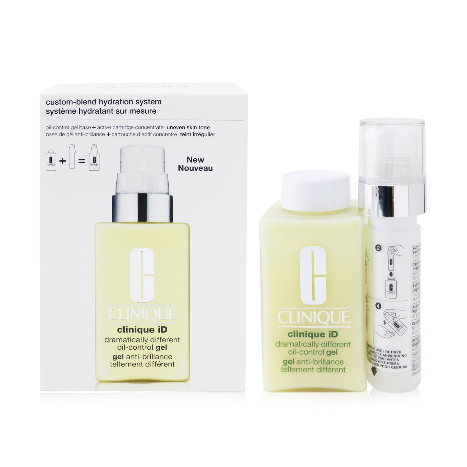 Id Dramatically Different Set Moisturizing Lotion 115 Ml & Active Concentrate Uneven Skin tone 10 Ml
