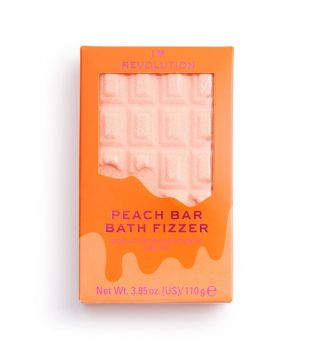 Bath I Heart Chocolate Bar Bath Fizzer Peach 110 Gr