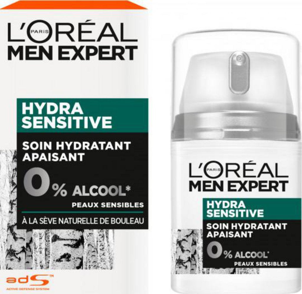 L'OREAL PARIS Men Expert Hydra Sensitive Soin Hydratant Apaisant 50 Ml