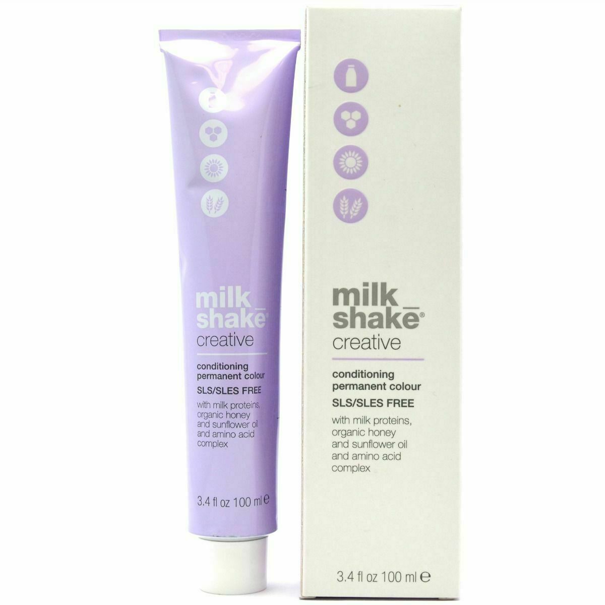 Milk Shake Creative Perm Col 6.66|6Rr Biondo Scuro Rosso Intenso 100 Ml